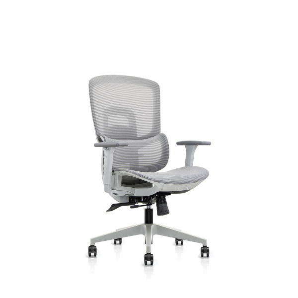 旋轉辦公3D功能扶手網椅帶擱腳板椅AS-6248B